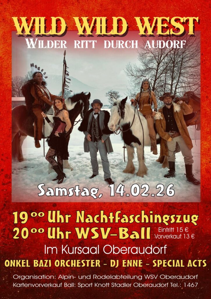 WSV Nachtfaschingszug und WSV-Ball 2026